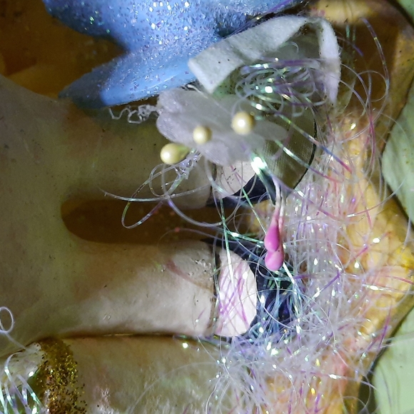 Larkspur Lane Lib Cummings Mead Tweedle Beau Bunny in Egg with Box Silvestri - Picture 7 of 8